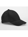 BEECHFIELD EARTHAWARE® ORGANIC COTTON CANVAS 6 PANEL CAP noir personnalisable