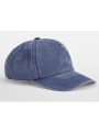BEECHFIELD RELAXED 5 PANEL VINTAGE CAP vintage denim personnalisable