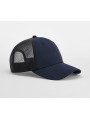 BEECHFIELD TECHNICAL MESH TRUCKER bleu marine/noir personnalisable
