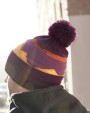 Casquette personnalisable BEECHFIELD POMPOM MOUNTAIN PEAKS BEANIE