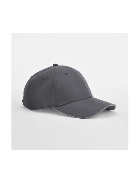 BEECHFIELD TEAM SPORTS-TECH CAP graphite/gris clair personnalisable