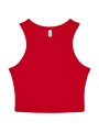 BELLA-CANVAS WOMEN'S MICRO RIB RACER TANK solid red blend personnalisable