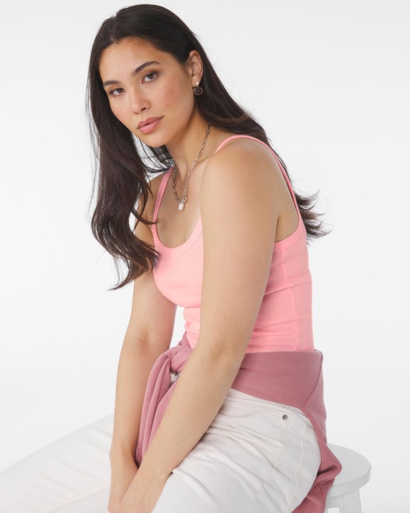 T-shirt personnalisable BELLA-CANVAS Women's Micro Rib Spaghetti Strap Tank