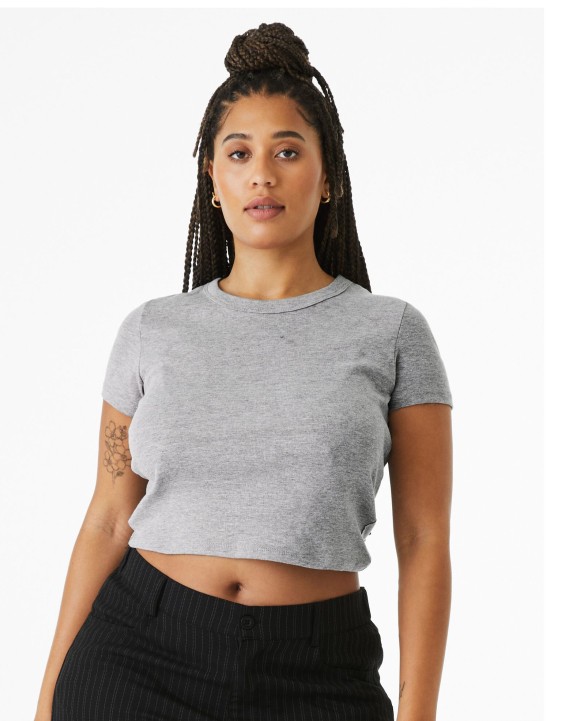 BELLA-CANVAS WOMEN'S MICRO RIB BABY TEE T-Shirt personalisierbar