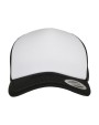 Casquette personnalisable FLEXFIT Classic Curved Foam Trucker Cap – White Front