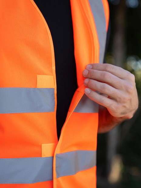 Gilets de sécurité à personnaliser KORNTEX 4-Band Safety Vest Minden 