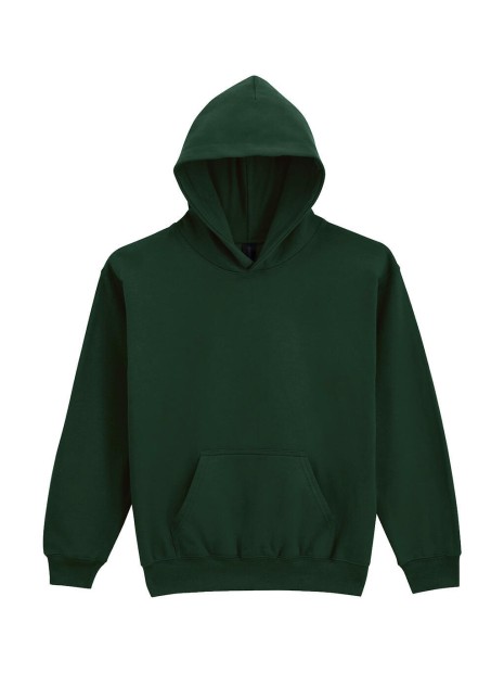 GILDAN SOFTSTYLE® MIDWEIGHT FLEECE YOUTH HOODIE forest green personnalisable