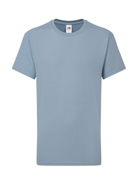 FOL T-shirt Iconic 195 T enfant mountain blue personnalisable