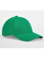 BEECHFIELD EARTHAWARE® JUNIOR CLASSIC ORGANIC COTTON 6 PANEL CAP vert kelly personnalisable