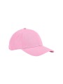 BEECHFIELD EARTHAWARE® JUNIOR CLASSIC ORGANIC COTTON 6 PANEL CAP rose classique personnalisable