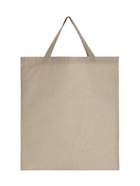 SG CLOTHING Recycled Cotton/Polyester Tote SH natural heather personnalisable