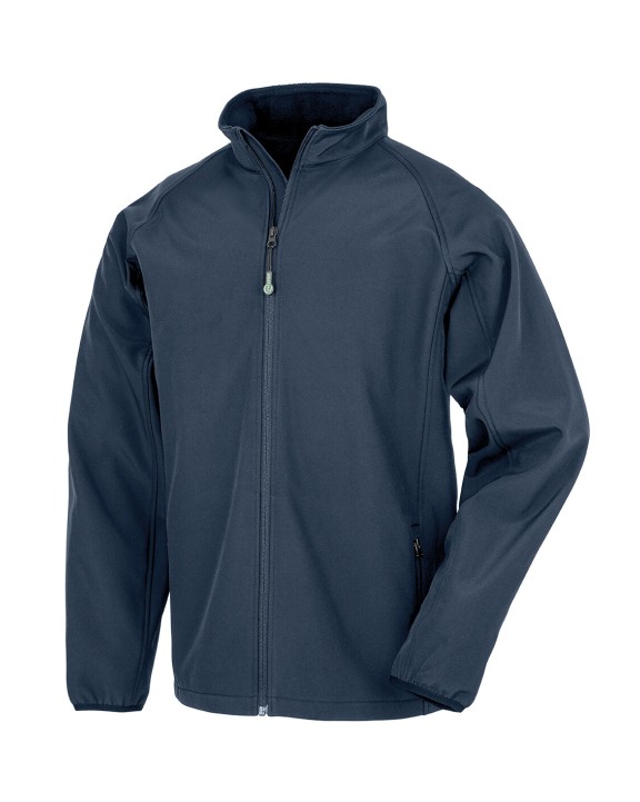 Softshell RESULT 2-laagse gerecycled softshell kind voor bedrukking &amp; borduring