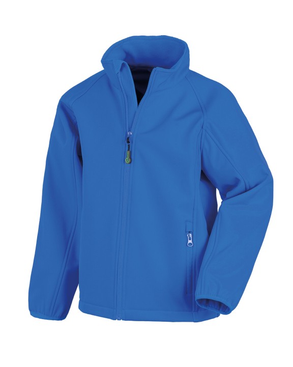 RESULT Recycelte Softshelljacke 2 Lagen Kind Softshell personalisierbar