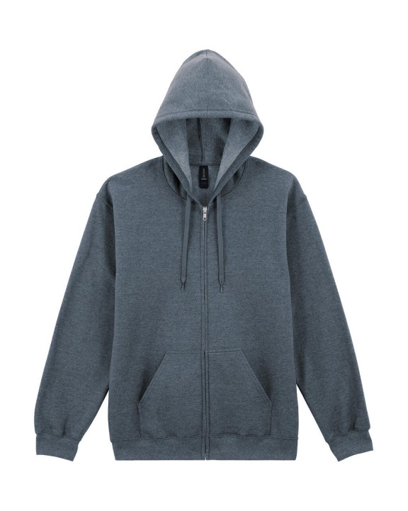 Sweat-shirt personnalisable GILDAN SOFTSTYLE MIDWEIGHT FLEECE ADULT FULL ZIP HOODED SWEATSHIRT