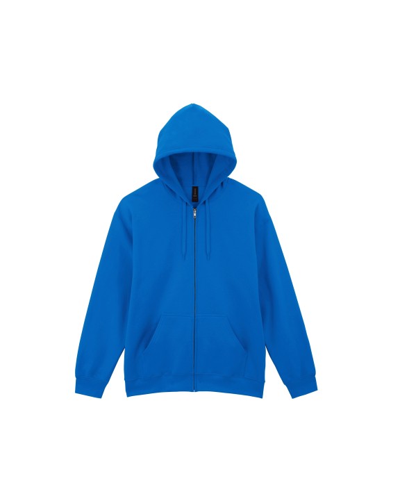 Sweat-shirt personnalisable GILDAN SOFTSTYLE MIDWEIGHT FLEECE ADULT FULL ZIP HOODED SWEATSHIRT