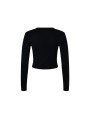 T-shirt BELLA-CANVAS WOMEN'S MICRO RIB LONG SLEEVE BABY TEE voor bedrukking &amp; borduring