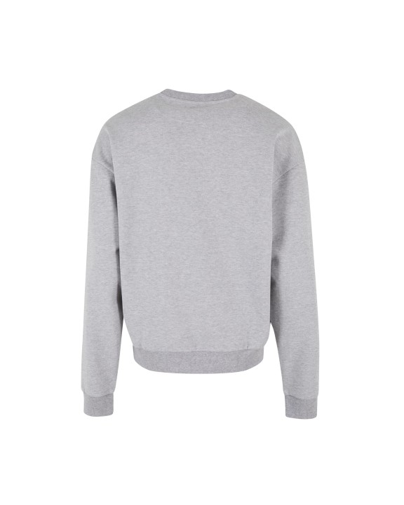 Sweater BUILD YOUR BRAND ULTRA HEAVY COTTON CREWNECK voor bedrukking &amp; borduring