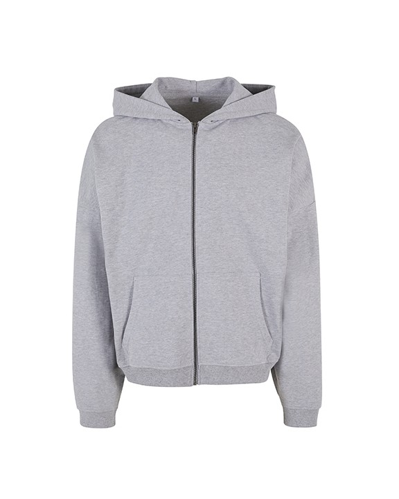 BUILD YOUR BRAND 90's Zip Hoody Sweatshirt personalisierbar