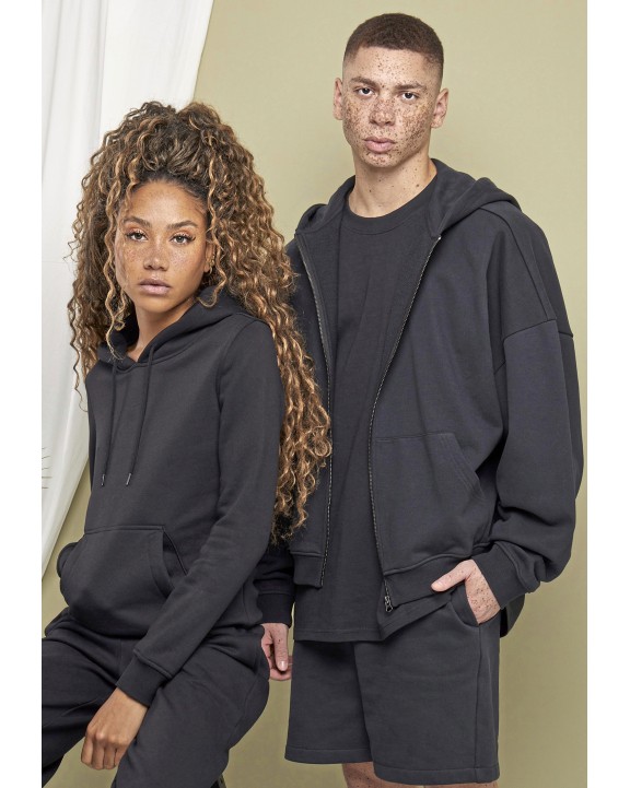 BUILD YOUR BRAND 90's Zip Hoody Sweatshirt personalisierbar