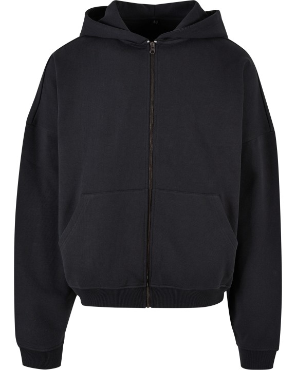 BUILD YOUR BRAND 90's Zip Hoody Sweatshirt personalisierbar