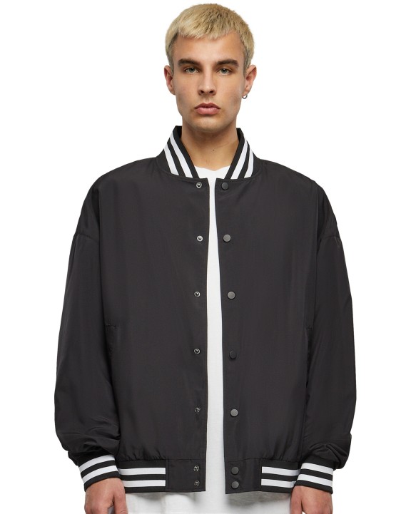 BUILD YOUR BRAND LIGHT COLLEGE JACKET Jacke personalisierbar
