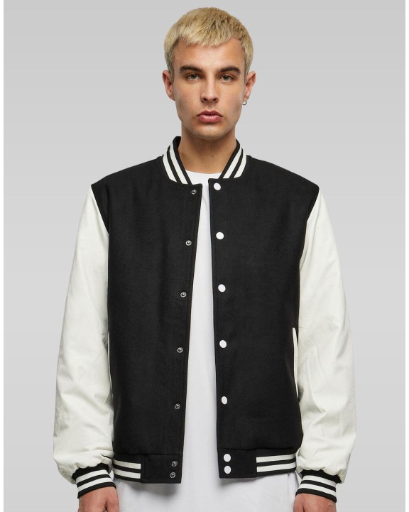 Veste personnalisable BUILD YOUR BRAND OLDSCHOOL COLLEGE JACKET