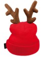 L-MERCH Reindeer Knitted Hat Mütze, Schal & Handschuh personalisierbar