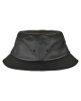FLEXFIT Imitation Leather Bucket Hat Bob-Muetze personalisierbar