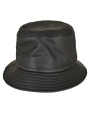 FLEXFIT Imitation Leather Bucket Hat Bob-Muetze personalisierbar
