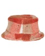 FLEXFIT Sherpa Check Bucket Hat Bob-Muetze personalisierbar