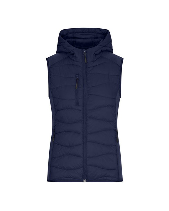 Veste personnalisable JAMES & NICHOLSON Ladies´ Hybrid Vest