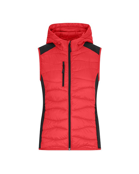 Veste personnalisable JAMES & NICHOLSON Ladies´ Hybrid Vest