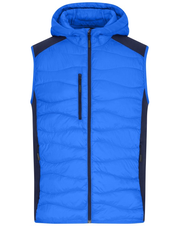 Veste personnalisable JAMES & NICHOLSON Men´s Hybrid Vest