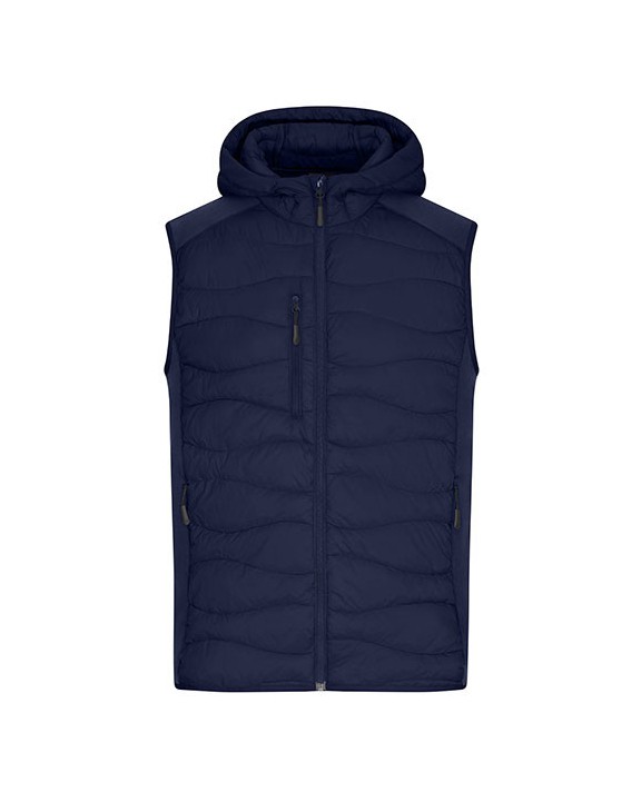Veste personnalisable JAMES & NICHOLSON Men´s Hybrid Vest