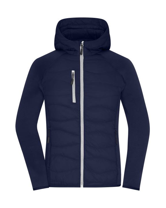 JAMES & NICHOLSON Ladies´ Hybrid Jacket Jacke personalisierbar