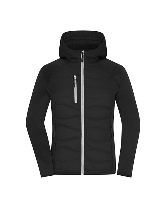 JAMES & NICHOLSON Ladies´ Hybrid Jacket Jacke personalisierbar