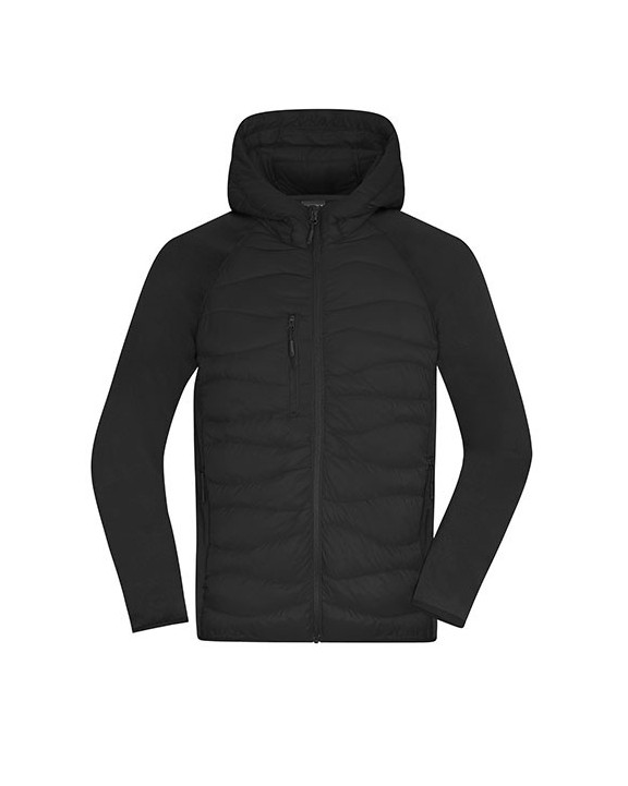 JAMES & NICHOLSON Men´s Hybrid Jacket Jacke personalisierbar