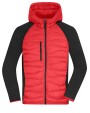 Veste personnalisable JAMES & NICHOLSON Men´s Hybrid Jacket