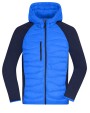 JAMES & NICHOLSON Men´s Hybrid Jacket Jacke personalisierbar