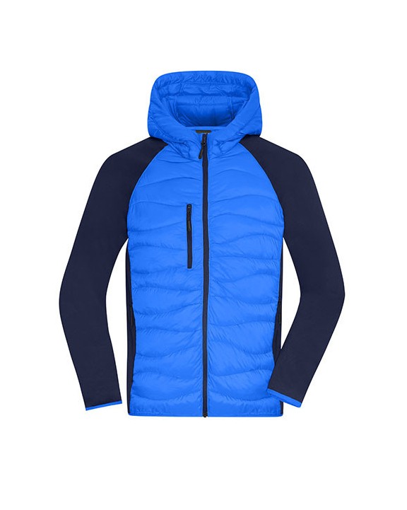 JAMES & NICHOLSON Men´s Hybrid Jacket Jacke personalisierbar