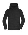 JAMES & NICHOLSON Men´s Hybrid Jacket Jacke personalisierbar