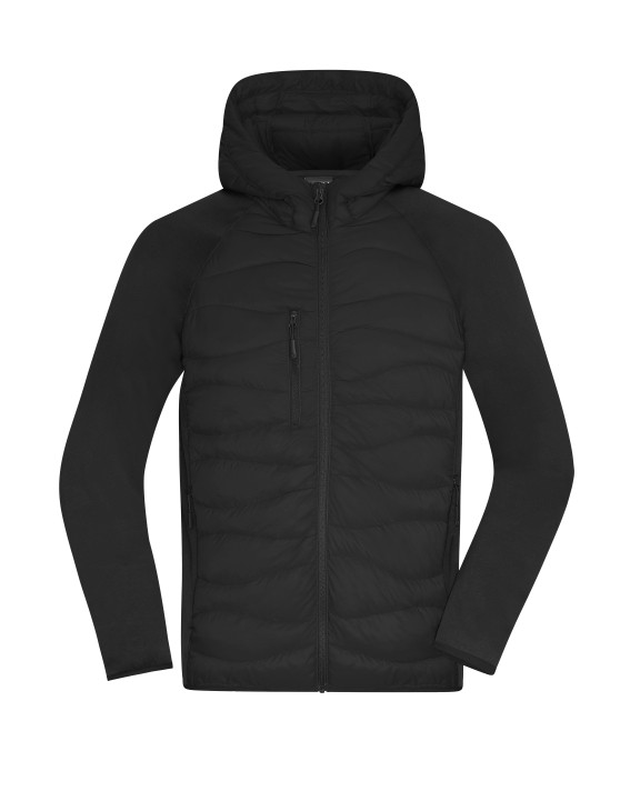 JAMES & NICHOLSON Men´s Hybrid Jacket Jacke personalisierbar