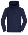 JAMES & NICHOLSON Men´s Hybrid Jacket Jacke personalisierbar