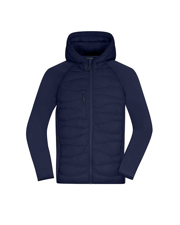 JAMES & NICHOLSON Men´s Hybrid Jacket Jacke personalisierbar