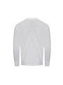 AWDIS OVERSIZE 100 LONG SLEEVE T blanc personnalisable