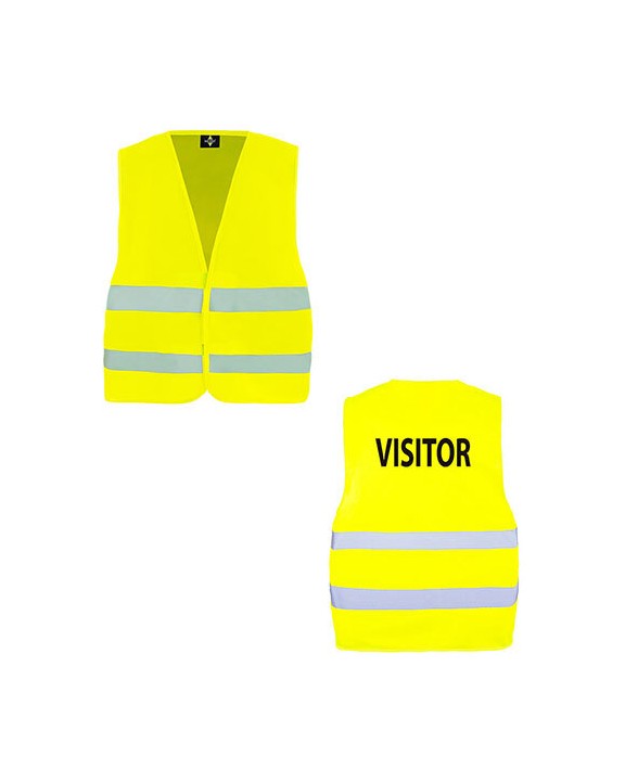 KORNTEX Safety Vest Passau - Visitor Warnweste personalisierbar