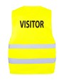 Fluohesje KORNTEX Safety Vest Passau - Visitor voor bedrukking &amp; borduring