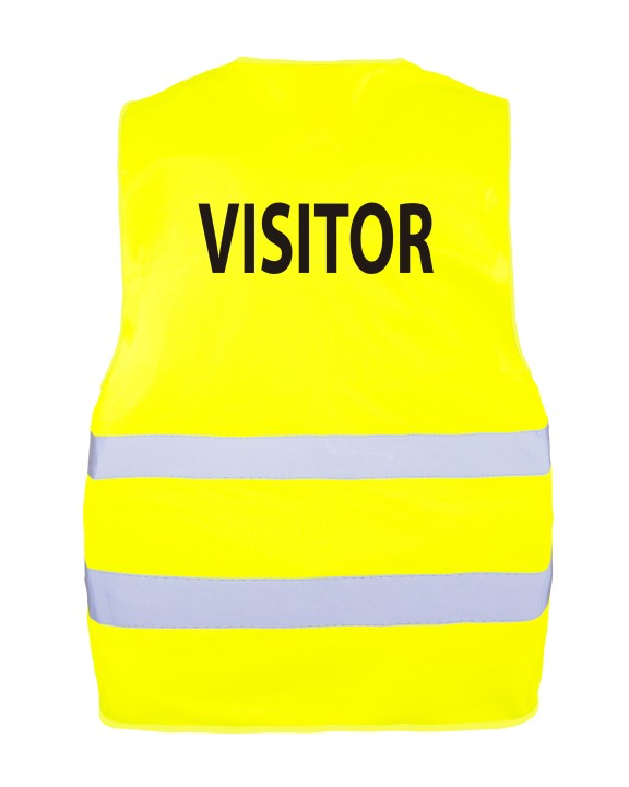 KORNTEX Safety Vest Passau - Visitor Warnweste personalisierbar