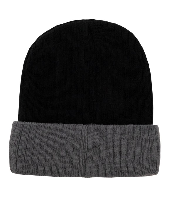 KORNTEX Two-Tone Beanie Mütze, Schal & Handschuh personalisierbar