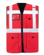 KORNTEX PADDED COMFORT EXECUTIVE SAFETY VEST "WISMAR" Warnweste personalisierbar